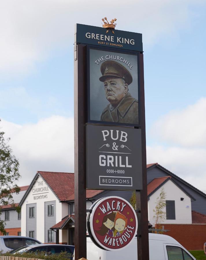 The Churchill By Greene King Inns Royal Wootton Bassett Luaran gambar